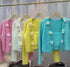 Beaded Flower Mink Fleece Two Piece Cardigan Sweater With Tank Top